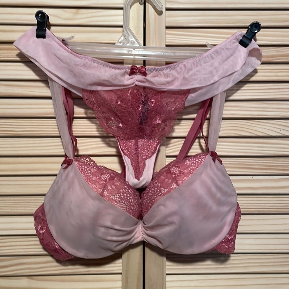 Adore Me Push-up Bran and Pantie set